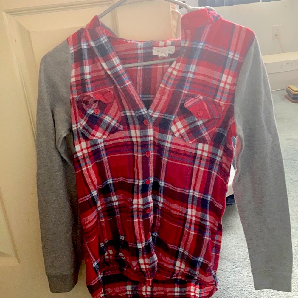 Plaid button up